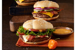 burgers, bacon cheeseburgers