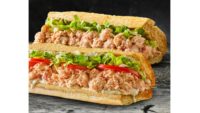 Quiznos' Lemon-Herb Lobster Sub and Classic Lobster Sub