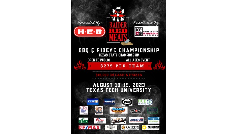 Texas Tech hosts Barbecue and Ribeye Championship Cook-Off