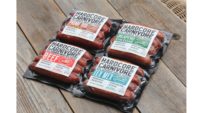 Four variations of sausages available at H-E-B