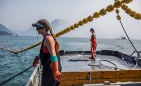 women fishing