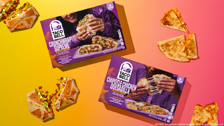 Taco Bell at Home Crunchwrap Supreme and Chipotle Chicken Quesadilla Cravings Kits