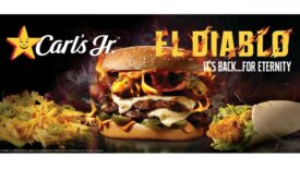 Carl's Jr. El Diablo menu items