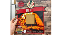 Recalled frozen meat pizza box