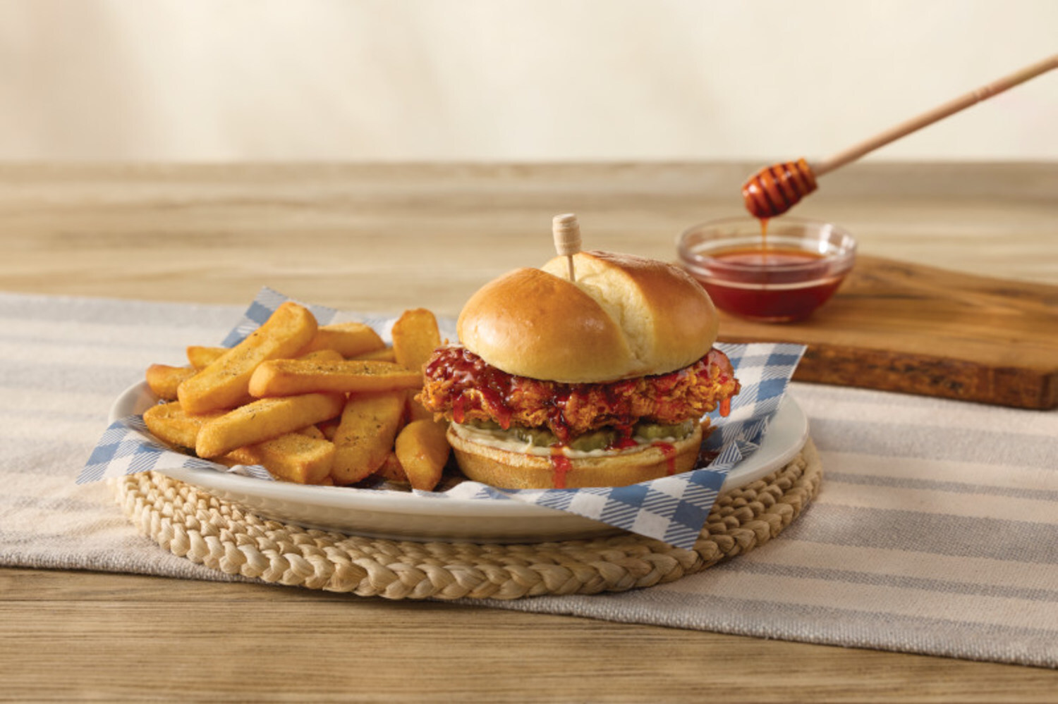 Cracker Barrel Bee Sting Chicken Sandwich