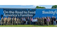 Smithfield donates over 38,000 pounds of protein