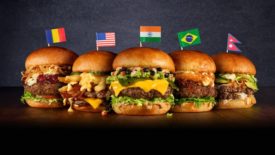 Hard Rock Cafe five new globally inspired burgers
