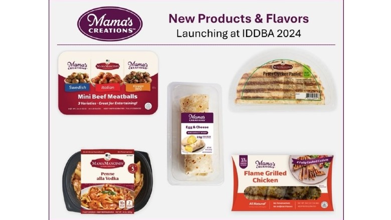 Mama's Creations launches new product and flavor offerings at IDDBA 2024