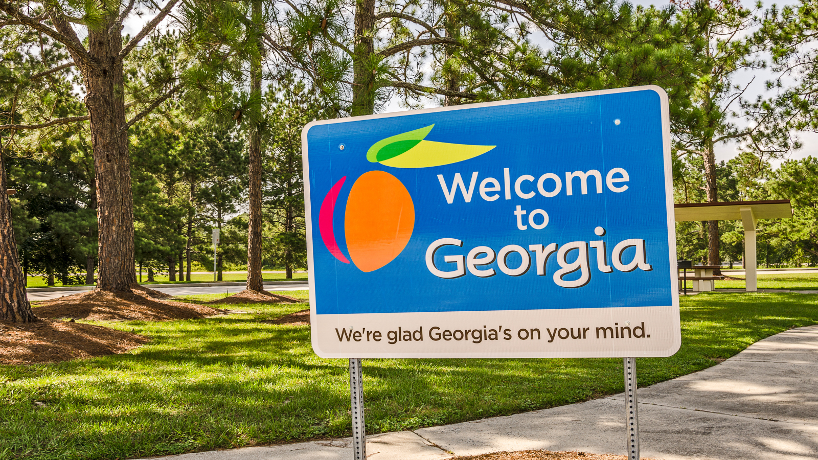 Welcome to Georgia sign