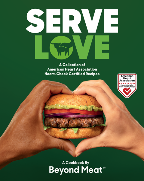 Beyond Meat "Serve Love" cookbook