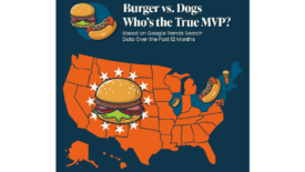 ballpark eats --- burgers vs. hotdogs