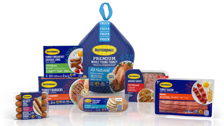 Butterball's new retail packaging