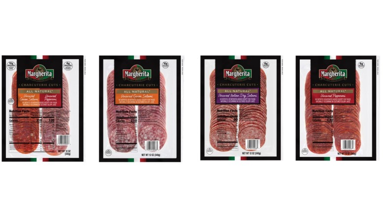 Margherita brand new All-Natural Charcuterie Cuts line