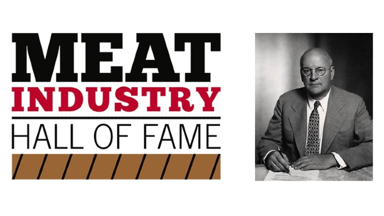 Meat Industry Hall of Fame Class of 2023 inductee Oscar G. Mayer