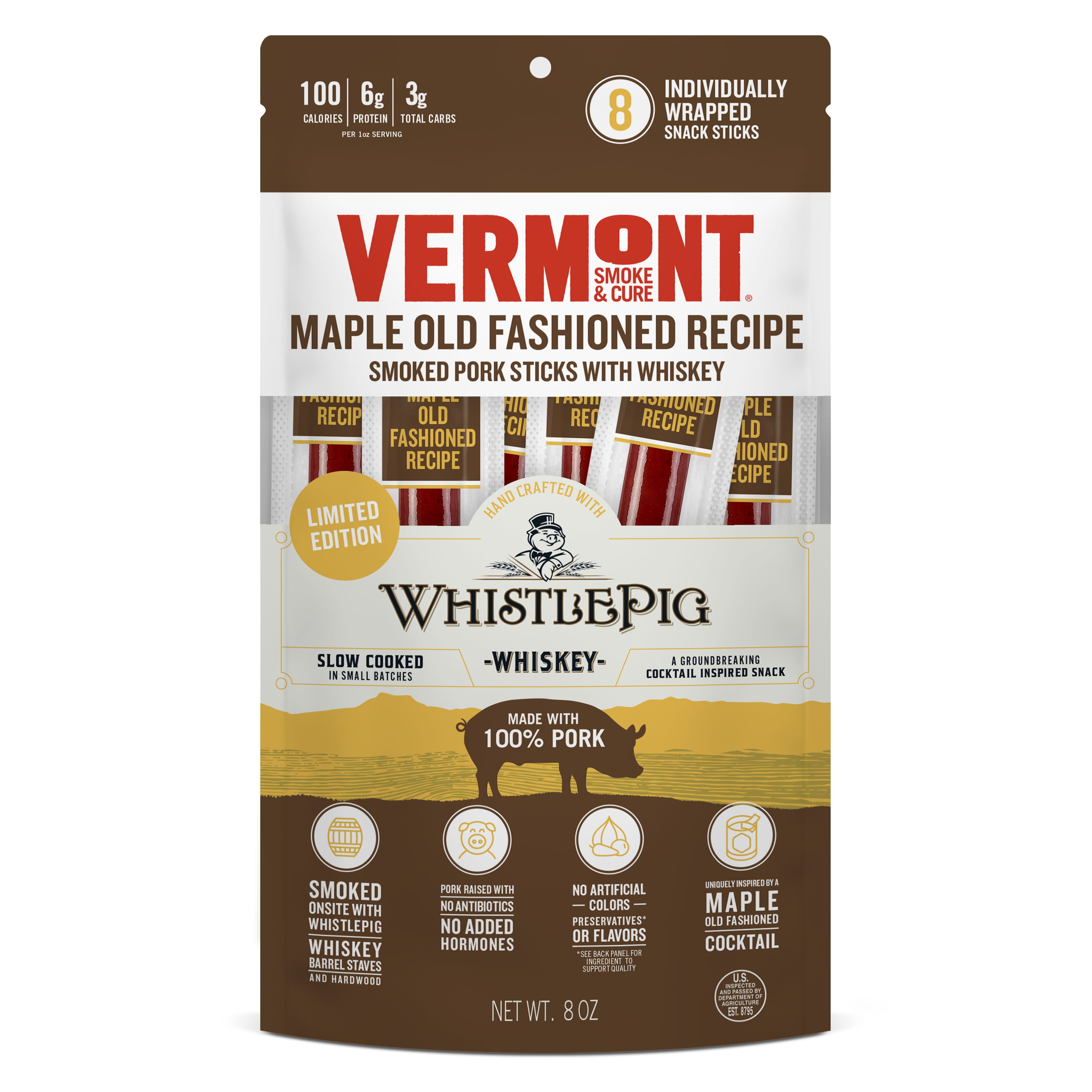 WhistlePig Maple Old Fashioned Meat Sticks