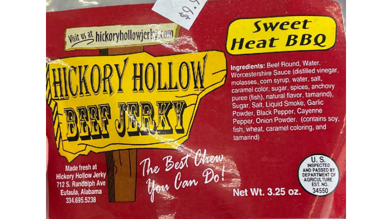 Recalled ready-to-eat jerky product