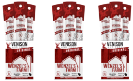 Wenzel's Farm debuts new flavors of Venison Snack Sticks