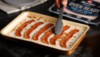 Hormel Black Label Oven Ready Thick Cut Bacon with Oven Safe Tray