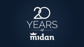 Midan 20th anniversary logo