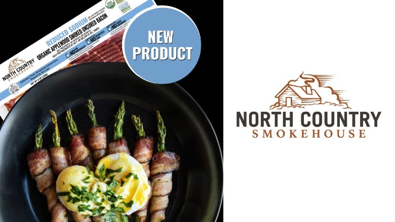 North Country Smokehouse Reduced Sodium, Organic Applewood Smoked Bacon