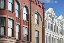 Charleston, SC, brick building 