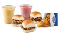 White Castle BBQ sliders