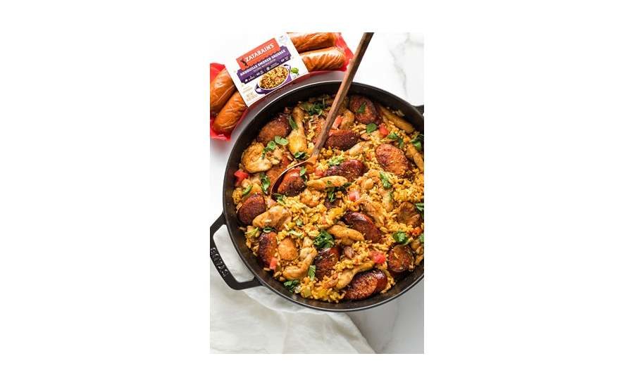 https://www.provisioneronline.com/ext/resources/Industry-News/2021/Grandbaby-Cakes-Blackened-Chicken-and-Andouille-Skillet-w-Zatarains-Smoked-Sausage.jpg?height=635&t=1613154653&width=1200