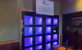 East Islip Long Island Applebee's adds pickup lockers to facilitate speedy, contactless food order handoffs