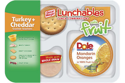 Lunchables is heading to the produce aisle with a fresh fruit