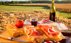 Picnic Featuring Sliced Bayonne Ham