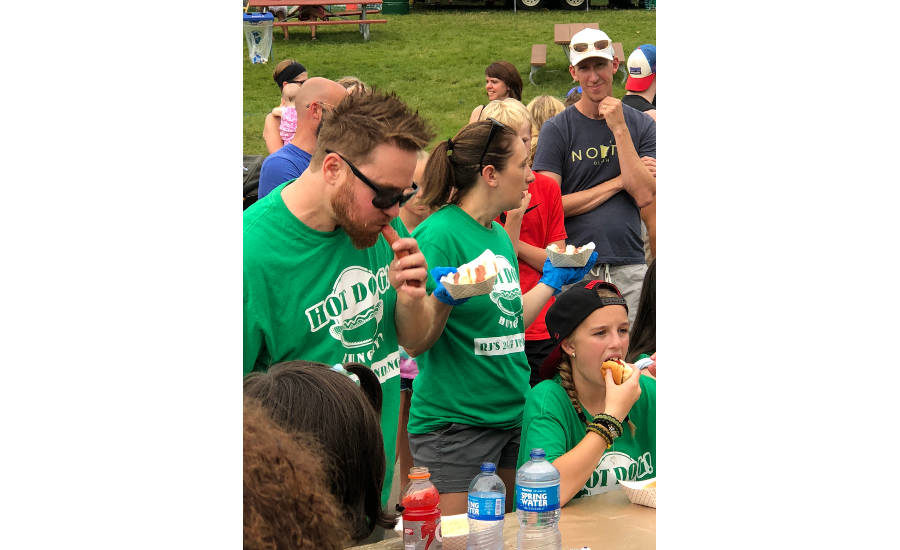 RJ's Meats make Hudson Days' hotdog eating contest a firstclass